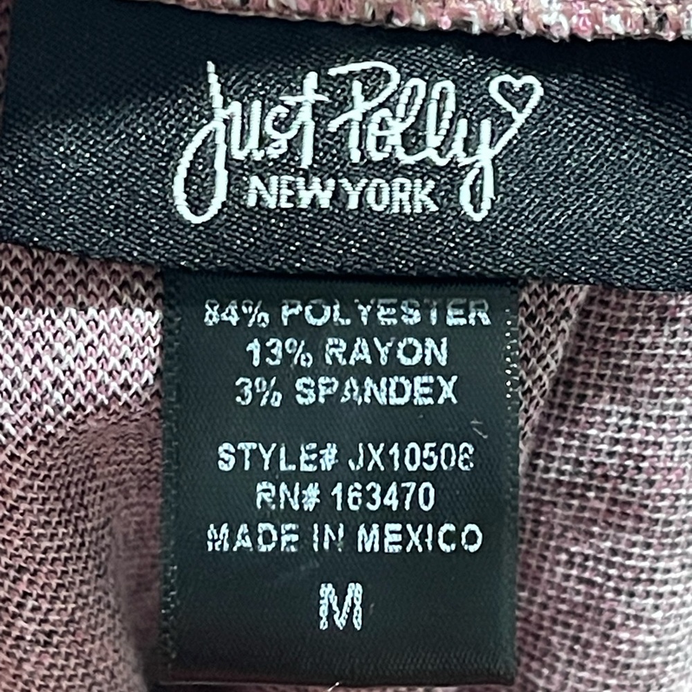 Just Polly Gray Miniskirt Size M JX10502 - Picture 3 of 5